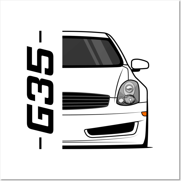 Front G35 JDM Legend Wall Art by GoldenTuners